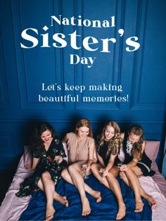 A sister is a gift that keeps on giving. Today is the day to celebrate the memories and also reminisce the memories you share. Plan a celebration and include this ecard as well. She will surely appreciate it Birthday Calendar, Today Is The Day, Beautiful Memories, Birthday Greeting, The Memories