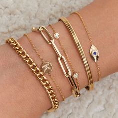 Evil Eye Bracelet – Baby Gold Floating Diamond Ring, Best Selling Jewelry, Diamond Bar Bracelet, Gold Bracelets Stacked, Sapphire Eyes, Diamond Drop Necklace, 14k Rose Gold Bracelet, Bezel Necklace, Gold Bracelets