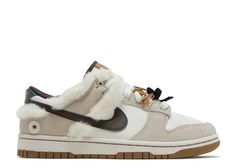 WMNS DUNK LOW 'BLING - BAROQUE BROWN' Cute Shoes Women, Wmns Dunk Low, Pretty Sneakers, Jordan Spizike, Trendy Shoes Sneakers, Dr Shoes, Pretty Shoes Sneakers, Jordan Shoes Retro, All Nike Shoes