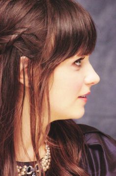 Zooey Zooey Deschanel Bangs Short Hair, Hair Styles Fringe, Zooey Deschanel Hair, Trendy Hair Styles, Front Bangs, Stylish Baby Girls, Fringe Hairstyles, Trendy Hair