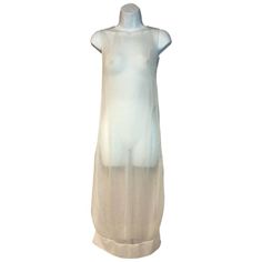 Ch White Sheer Polyamide Midi Dress S Chest 32" Length 42" Sheer Long Daywear Dresses, Long Sheer Dress For Daywear, White Sheer Maxi Dress For Daywear, Carolina Herrera Dresses, Carolina Herrera, Color White, Midi Dress, Womens Dresses, Dresses