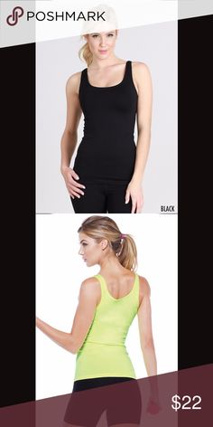 Black Workout Active Tank Top by Nikibiki Scoop neck and sleeveless racerback tank top created for your workout but wearable as a regular tank top for a day out. Made with a moisture management technology that keeps you dry. Approx. 23" length Size: S (4 - 6), L (12 - 14) 92% nylon, 8% spandex Nikibiki Tops Tank Tops Active Tank Tops, Workout Tank Top, Racerback Tank Top, Racerback Tank, Basic Tank Top, Scoop Neck, Tank Top, Spandex, Technology