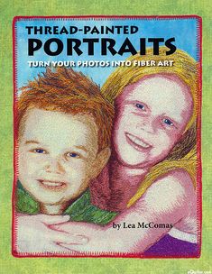 there is a book about portraits on the cover