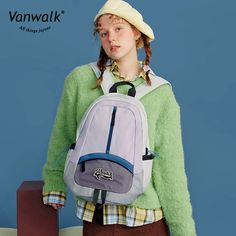 About Vanwalk Vanwalk was founded in 2010 with a focus on creative bags and playful items, catering to independent, adventurous, and fun-loving souls. We specialize in exploring various imaginative products that spark curiosity and creativity. 💗More Vanwalk Product👈 Product DetailFabric: Polyester Size: 300mm*155mm*430mm Style: Zip front pocket, interior patch pocket Signature logo patch Zip closure Shoulder straps Weight: 0.525kg Capacity: 15-inch Laptop, iPad, Bottle, Books Lined: ✅ Caution1. All pictures are taken in real-life scenarios, and color variations may exist under different lighting conditions. 2. Do not machine wash, do not hand wash, do not use clothes dryer. It is recommended to gently wipe the dirty area with a damp cloth and dry it with a dry cloth. Cowboy Denim, Plastic Shop, Creative Bag, Purple Backpack, Computer Backpack, Baguette Bag, Student Backpacks, Blue Backpack, Backpack Bag