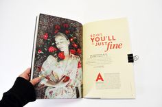 a person is holding an open book with the title'con you'll just fine '