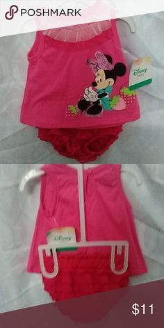 New 3-6 Mo. Two piece outfit. Adorable Miinnie set.  Includes shirt and ruffled shorts. Disney Other Ruffled Shorts, Two Piece Outfit, Kids Shop, Two Piece, Disney, Outfit Inspo, Best Deals, Plus Fashion, Fashion Design