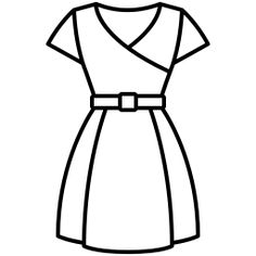 a women's dress with a belt