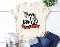 Kayla Morrow on Etsy Tigger Shirt