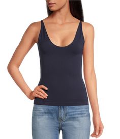 From Free People, this camisole features:scoop necklineSleevelessBuilt-in shelf braEssential basic cami form fittingSeamlessStretch fitFull lengthPullover constructionNylon/elastaneMachine wash/ line dryMade in the USA. Stretch Cami Tank Top With Built-in Bra, Shapewear Tank Top With Built-in Bra And Wide Straps, Shaping Scoop Neck Tank Top With Built-in Bra, Summer Scoop Neck Camisole With Medium Bust Support, Scoop Neck Tank Top With Built-in Bra, Tank Top With Adjustable Straps, Elastane Camisole With Built-in Bra, Solid Scoop Neck Smoothing Tank Top, Scoop Neck Camisole With Built-in Bra