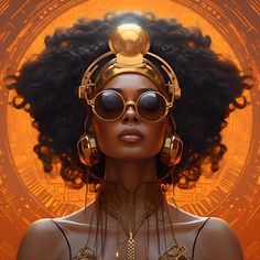 "Decorate your home or office with this beautiful Afrofuturistic digital art. This beautiful Black woman artwork is available for immediate download, and can easily be printed and displayed. The file is for personal use only and may not be shared with others or reproduced in any form.  This is an INSTANT DIGITAL DOWNLOAD for printing. No physical product will be shipped.  Please note: - This listing includes one high quality jpg image - square (2:3 ratio) for printing - File for printing can be Black Woman Art, Black Woman Artwork, Girl Wall Art, Art Noir, Fantasy Portraits, Girls Wall Art, Art Digital Art, Woman Art, Black Art Pictures