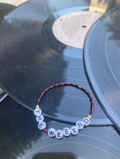 The Weeknd Bracelet Ideas, The Weeknd Gift Ideas, The Weeknd Bracelet, Weeknd Concert, Pony Bead Bracelets, Phone Straps, Bracelet Craft Diy, Beads Bracelet Design, Jewelry Accessories Ideas