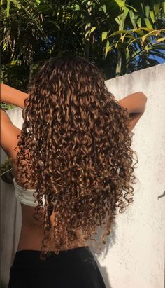 Curly hair Healthy Curly Hair, Colored Curly Hair, Curly Hair Styles Easy