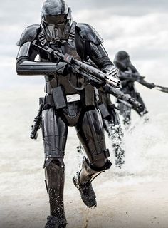 Deathtrooper Rogue One Star Wars, Black Armor, Diego Luna, Star Wars Celebration, Rogue One, Star Wars Action Figures