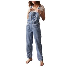 Nwt Take The Day On Wearing The Free People Ziggy Denim Overalls Featuring A Classic Light Wash Denim Pant Overall With Racerback And Seven Pocket Construction And Belt Loops. 100% Cotton. Machine Wash Cold With Like Colors, Use Only Non-Chlorine Bleach, Tumble Dry Low, Low Iron As Needed, May Be Dry Cleaned. High Rise Relaxed Fit Overalls In Medium Wash, High Rise Medium Wash Relaxed Fit Overalls, Relaxed Fit High Rise Light Wash Overalls, Denim Overalls With Relaxed Fit, Denim Blue Relaxed Fit Overalls, High Rise Washed Blue Denim Overalls, Denim Overalls In Medium Wash, Washed Blue High Rise Denim Jumpsuit, High Rise Washed Denim Blue Jumpsuit