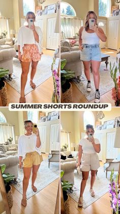 Spring Summer Outfits, Summer Shorts, Beach Outfit, What To Wear, Summer Outfits, Spring Summer, How To Wear, Closet, Clothes