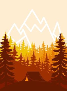 vector autumn vibes camp background Camp Background, Camping Background, Classroom Slides, Camping Wallpaper, February Wallpaper, Cabin Aesthetic, Vector Frame, Slide Background, Camp Vibes