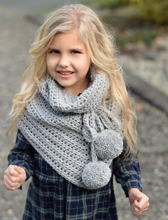 Pennon Shawl children pattern available at LoveCrochet. Find more patterns by The Velvet Acorn and share your own projects at LoveCrochet.Com! Velvet Acorn, Knitted Cowl, Haken Baby, Cowl Scarf, Shawl Crochet Pattern, Shawl Pattern, Crochet For Kids, Girl Pattern, Crochet Scarves