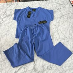 Nwt Doctor Nurse Costume Uniforms Kids Surgical Scrub Set Sz 7 Inseam 21” Nurse Costume, Scrub Sets, Scrubs, Kids Shop, Color Blue, Size 7, Blue, Color