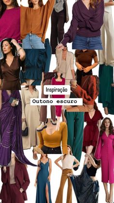 Dark Autumn Casual Outfits, Jewel Tone Outfits, Jewel Tones Fashion, Funky Fits, True Autumn, Olive Tone, Tone Skin, Outfits Jeans, Soft Gamine