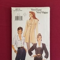 an old fashion sewing book with two women's tops and pants on the cover