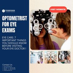 Eye Care: 7 Important Things You Should Know Before Visiting Your Eye Doctor ! To maintain clear vision and ensure a lifetime of good eye health, it’s important to visit a trusted optometrist in Newington, VA.for a comprehensive eye exam. #eyeexams Visit Website, Cool Eyes