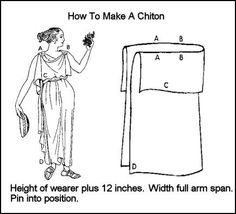 an image of how to make a chiton from the paper towel or napkins