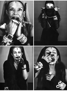 Rick Owens Wife, Black Fingers, Single Man, Carine Roitfeld, Gold Teeth, Advanced Style, Facial Expressions