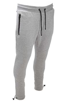 Get comfortable in sporty fleece joggers that feature a drawstring waist, secure zip pockets, and cinching drawcord hems for an athletic fit. Drawstring waistband Side zip pockets Fleece interior Knit construction Drawcord toggle hems 65% cotton, 35% polyester Machine wash cold, tumble dry low Imported Comfortable Fleece Joggers For Sports, Leisure Drawstring Sweatpants, Comfortable Winter Joggers For Sports, Fleece Sweats With Drawstring In Sportswear Style, Sporty Fleece Sweatpants For Leisure, Fleece Joggers For Sports, Leisure Fleece Joggers With Comfort Waistband, Fleece Joggers With Comfort Waistband For Leisure, Sporty Fleece Sweats For Jogging