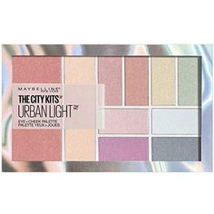 Maybelline The City Kits All-in-One Eye & Cheek Palette ~ 150 Urban Light Your satisfaction is very important to me.  If for any reason you are unhappy with your transaction, please contact me PRIOR to opening a case or leaving neutral or negative feedback.  I would appreciate being given the opportunity to work diligently to resolving this matter in a way that is mutually agreeable to the buyer and seller.  All items have been inspected as new and unused.  Items are unsealed unless noted otherw Hipster Makeup, Maybelline Highlighter, Maybelline Palette, City Makeup, Iridescent Makeup, Urban Lights, Urban Light, Holographic Makeup, How To Apply Blush