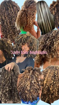 Take Care Of Wavy Hair, Curly Hair Coloring, Adore Hair Dye, Easy Routine, Curly Hair Beauty, Effortless Waves, Dyed Curly Hair, Curly Hair Care Routine, Highlights Curly Hair