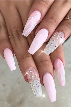 12 Dead Serious Ways to Wear Coffin Nails Coffin shape nails, Matte Stiletto Shaped Nails, Short Coffin Nails, Coffin Shape Nails, Ballerina Nails, Summer Acrylic Nails, Nail Arts, Bubble Bath