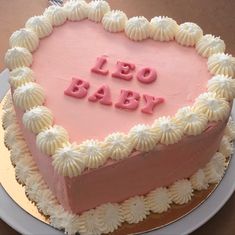 pink cute aesthetic cake leo baby astrology cake candy vintage tumblr instagram worthy inspiration bakery influencer Cakes Pretty, Leo Birthday, Funny Birthday Cakes, Simple Cake Designs, 18th Birthday Cake, Mini Cakes Birthday, Creative Birthday Cakes, Pretty Birthday Cakes, Cute Birthday Cakes