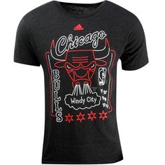 Adidas Men Chicago Bulls Sign Up Retro Tee (black) Black Fan Apparel Top With Text Print, Black Fan Apparel T-shirt With Graphic Design, Black Fan Apparel T-shirt With Text Print, Black Logo Print Shirt For Fans, Black Fan Apparel Shirt With Logo Print, Black Shirt With Logo Print For Fans, Urban Black Shirt For Fan Merchandise, Black Fan Apparel Shirt With Text Print, Black Graphic Tee Fan Merchandise Shirt