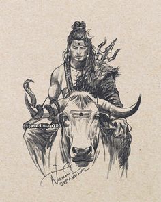 Hindu Gods Art Painting, Lord Ram Paintings, Shiva Art Mahadev, Hindu Gods Drawing, Shiva Drawing Sketches, Shivji Sketch, Hindu God Sketch, Hindu Gods Aesthetic, God Drawing Hindu