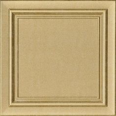 an image of a beige square frame on the wall