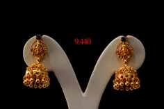 Leaf Decor Wedding, Jewellery South Indian, Gold Bridal Jewellery, Disney Rapunzel, Ear Ring, South Indian Jewellery