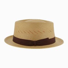 With its distinctive crown shape and classic silhouette, the Belfry Pasquale is a traditional pork pie made of genuine Panama straw. The telescope crown is vented with a decorative woven pattern and surrounded with a grosgrain ribbon hat band, finished with a tilted bow. This dapper hat is lightweight, comfortably cool and will complement both dress and casual attire. Made by Sorbatti Hats of Italy. Love the Belfry Pasquale? The Belfry Stafano is the same stunning hat in White! FEATURESStyle: Po Pork Pie Hat, Hat Size Chart, Pork Pie, Woven Pattern, Cloche Hat, Measurement Tools, Felt Hat, Hat Band, Classic Silhouette