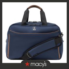 in stock Blue Business Bag With Top Carry Handle, Blue Shoulder Bag Style Briefcase For Travel, Blue Business Satchel With Top Carry Handle, Modern Blue Bags For Business Trips, Blue Tote Briefcase For Travel, Blue Business Bags With Top Carry Handle, Blue Travel Bag With Luggage Sleeve For Business Trips, Functional Blue Satchel For Travel, Blue Business Briefcase With Top Carry Handle