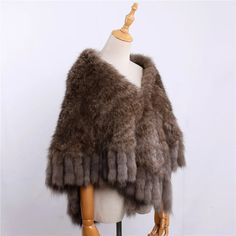 Applicable Season: winter Material: Fur Gender: WOMEN Feature: Keep warm Department Name: ADULT Applicable Scene: party Pattern Type: Solid Scarves Length: 60cm-80cm Item Type: Scarves Fur Poncho, Cape Shawl, Party Pattern, Fur Cape, Wrap Jacket, Mink Fur, Season Winter, Elegant Woman, Keep Warm