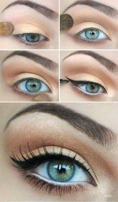 Makeup Order, Make Up Tutorials, Braut Make-up, Makeup Hacks, Eye Makeup Tips