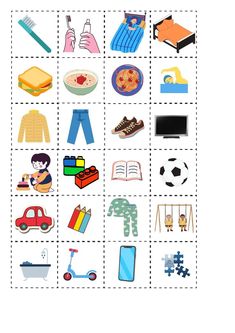 Obrazkowy plan dnia dziecka - ikonki Mather Day, Responsibility Chart, Chores For Kids, Organization Kids, Chore Chart, Bags Tutorial, Kids Parenting, Montessori, Diy And Crafts