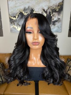 Beginner-friendly and is constructed using 100% virgin hair extensions that will last you years with proper care. Our units are glue-less and come ready to wear straight out the box. Add your lace tint or makeup to the lace, comb out your curls, and go. No salon needed! PRE-ORDER UNIT. This means that your wig will be made custom just for you after your order placement. Please allow 2-3 weeks for processing. (excludes weekends and holidays). Your order will be shipped after the processing period Headband Wigs, Lace Closure Wig, Closure Wig, Side Part, Human Hair Wig, Hd Lace, Hair Wig, Body Wave, Touch Up