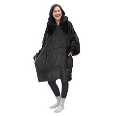 Cozy,Warm,Super soft Oversized Blanket Hoodie Sweatshirt. Keep you stay warm from head to toe in the cold weather. Take it anywhere you need, camping, beach,concert,sports event or just cuddle up with it on the couch. Roomy hoodie for adults and children.Makes a great gift for christmas, thanksgiving,birthday,mother's day, father's day. Cozy Black Hoodie With Pockets, Comfy Long Sleeve Black Sweatshirt, Comfy Black Long Sleeve Sweatshirt, Comfy Long Sleeve Black Hoodie, Oversized Super Soft Winter Sweater, Oversized Super Soft Sweater For Winter, Cozy Black Sweatshirt With Pockets, Comfy Black Hoodie For Fall, Black Cozy Sweatshirt With Pockets