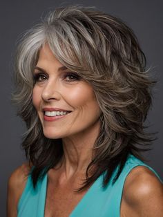 Shag Highlighted Hair, Loving Personality, Medium Hair Styles For Women, Layered Bobs, Shag Haircuts