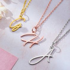 [Customization]:You just need to choose any letter you need from the 26 letters on the list. Now let's create a one-of-a-kind necklace! Trendy Initial Necklace For Mother's Day Gift, Initial Pendant Necklace With Letter Print For Gift, Elegant Letter Charm Necklaces For Personalized Gift, Elegant Letter Charm Necklace For Personalized Gift, Letter Print Initial Pendant Necklace As Gift, Trendy Personalized Initial Necklace, Customizable Initial Letter Necklace For Personalized Gift, Customizable Initial Necklace For Personalized Gift, Customizable Letter Initial Necklace For Personalized Gift