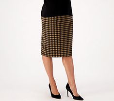 This pull-on pencil skirt gives you the comfort you crave and the style you need. Flaunt it at the office, date night, or brunch with the ladies. From Susan Graver. Susan Graver, Dress Skirt, Date Night, Pencil Skirt, Fashion Dresses, Pencil, Skirt, Dresses, Quick Saves