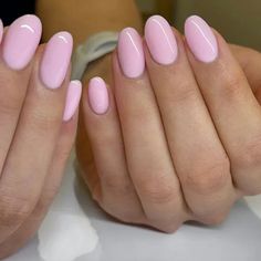 "A TONED, BABY PINK BUILDER BASE COAT." Welcome to your new obsession: Kokoist x Nail Thoughts Tinted Base Coats. BASE COAT. BUILDER GEL. COLOR. ALL IN ONE BOTTLE. The Tinted Base gels are semi-hard gel formula, they can be soaked off, but still add a level of strength to the nails. Cure in LED/UV for 30-60 seconds. Base coats are exactly what they sound like. A base gel, mixed with a tint of a neutral color. These save you so much time in the salon for those clients who love a simple subtle color. All you have to do is apply this base coat to a cleansed natural nail, and cure in LED/UV for 30-60 seconds. You can add whatever color or design on top or just add a top coat right on top for a perfect subtle nail A very unique formula that is not as soft as Mega Stick base, but not as hard as Acrylic Nails Basic Almond, Cute Light Pink Almond Nails, Gel X Colors, Light Pink Shirt Almond Nails, Cute Light Color Nails, Solid Color Almond Nails Summer, Spring Nail Inspo Solid Color, Light Pink Color Nails, Summer Berry Nails