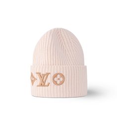 Products by Louis Vuitton: LV Headline Beanie Embroidery On Hats, Light Grey Leggings, Bright Highlights, Louis Vuitton Hat, My Shopping List, Louis Vuitton Official, Designer Accessories, Embroidery Ideas, Grey Leggings