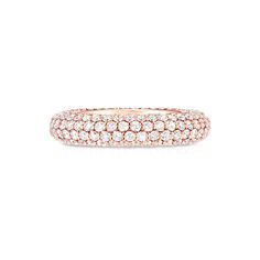 By Carbon & Hyde 14K Yellow, Rose, or White Gold Pave Bombe Ring features a raised dome band filled with pave diamonds. Seamlessly set to give a shimmering look, this band is 4.00 carats of diamond insanity. - 4.00 carats IN STORE NOW in White Gold size 6 and available to ship within 1-2 business days Please allow approx 3 weeks for other options as they're made to order Ring Carbon, Bombe Ring, Gemini Ring, Princess Earrings, Infinity Earrings, Domed Ring, Fine Jewelry Designers, Fine Jewellery, Yellow Rose