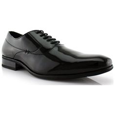 Fabric-and-syntheticSynthetic soleLace-up closureLeather liningClassic smooth shine detailingSynthetic solePlease Order Half Size Smaller Than Normal Size: 11.  Color: Black.  Gender: male.  Age Group: adult. Tuxedo Shoes, Military Dresses, Shoe Horn, Leather Dress Shoes, White Party, Leather Dress, Work Shoes, Wearing Black, Cloth Bags